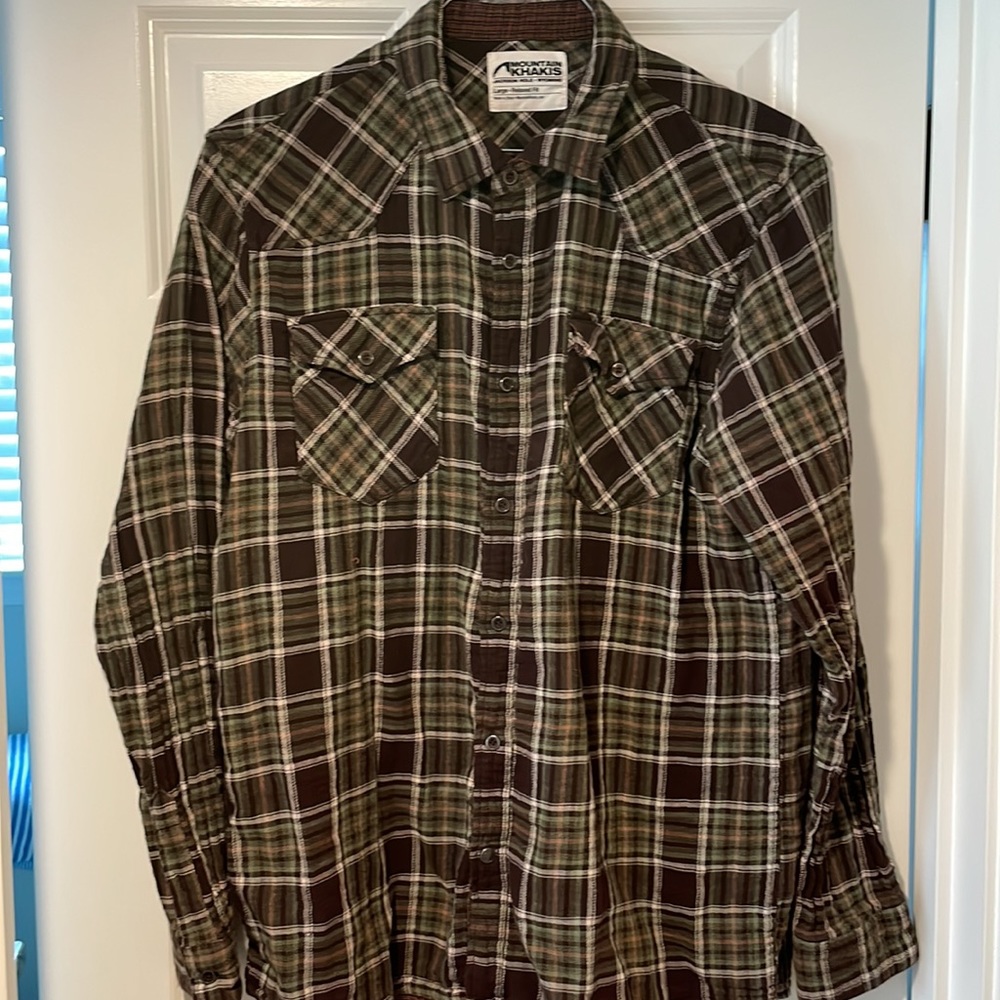 Mountain Khakis plaid shirt